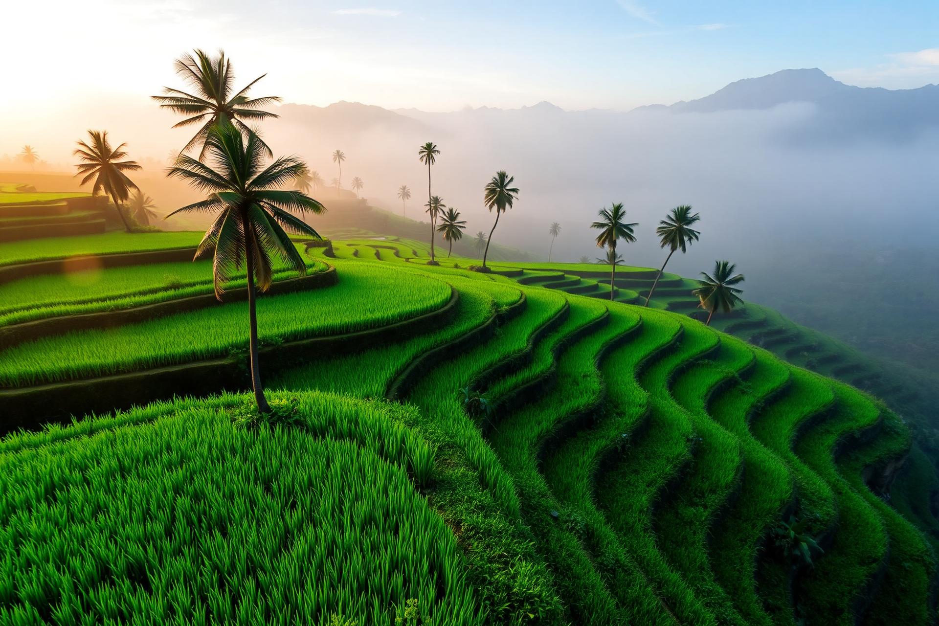 Bali · arrozales de Tegallalang