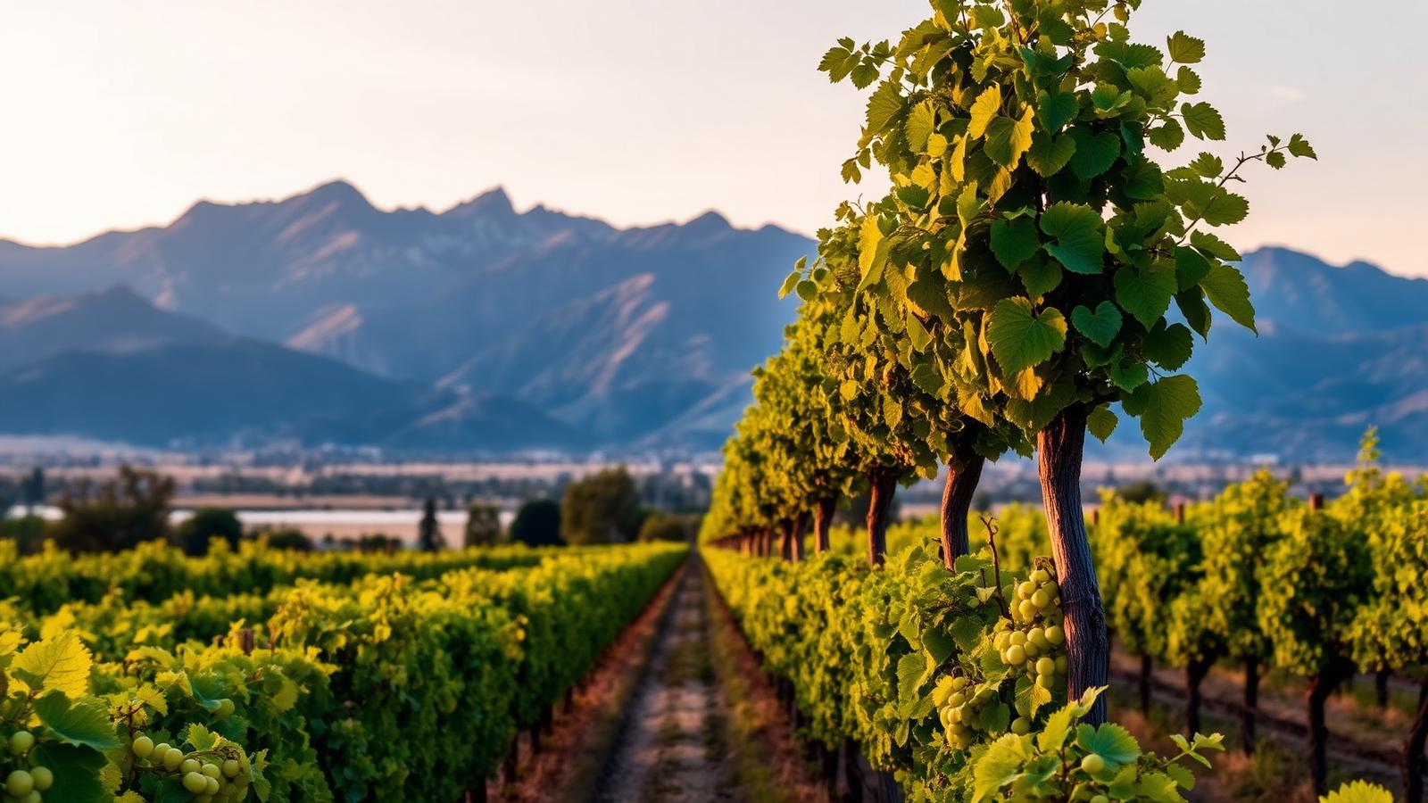 Mendoza · viñedos al pie de los Andes