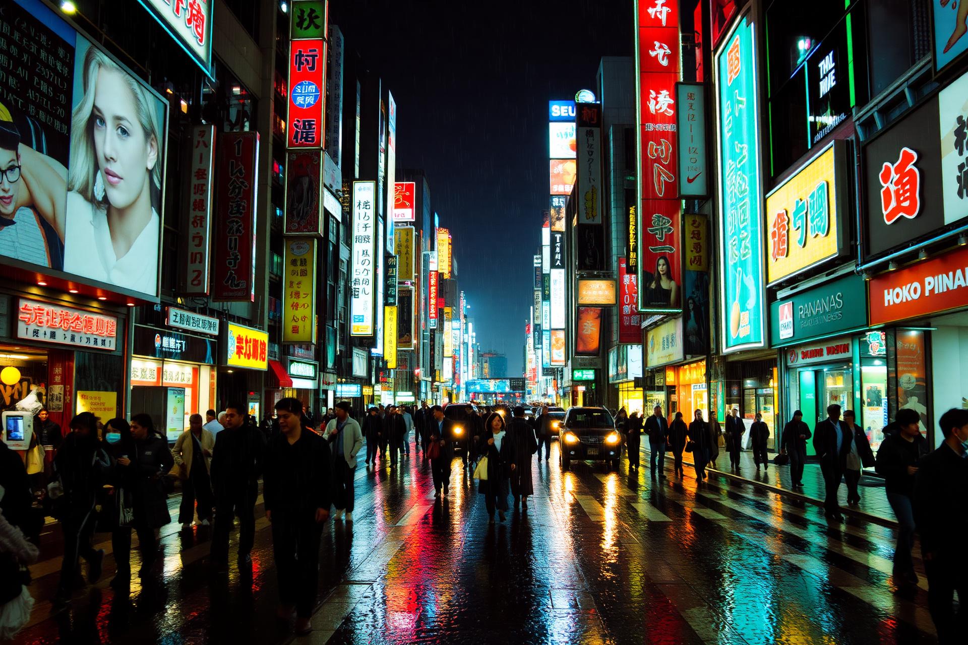 Tokio · Shibuya neón